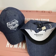 HUMAN MADE New Style Denim Love Cap With Original Packaging Bag, Solid Color
