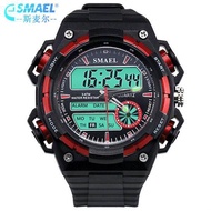 SMAEL Men Watches Army Digital Sport Watch G Style Shock Watch Man's 1438 Wristwatch montre homme LED Clock militar Shark Watch