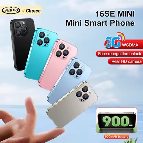 SERVO 16SE Mini Smartphone 16GB ROM Android 9.0 Wifi Dual SIM Standby Play Store 3G WCDMA 3.0"Little