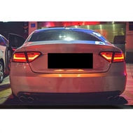 AUDI A5 TAIL LAMP LED WITH DYNAMIC TURN SIGNAL LAMP B8 CONVERT B8.5 PLUG AND PLAY AUDI A5 REAR LAMP 