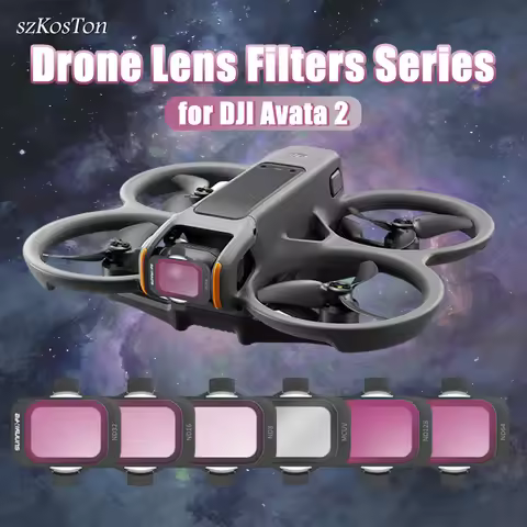 Drones ND Lens Filter For DJI Avata 2 ND Filter Set UV ND8 ND16 ND32 ND64 ND128 Drone Filters Kit fo
