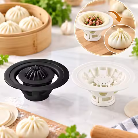 Flower Shaped Dumpling And Bun Press Flower Type Steamed Bun Mold Flower Dumplings Machine Easy to U