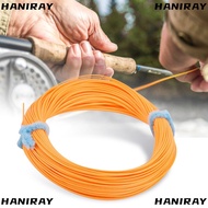 HANIRAY Fly Fishing Line, Nylon 100FT Floating Fly Fishing Line, Durable Multiple Colors 3wt 4wt 5wt