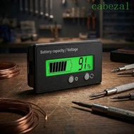 CABEZA Battery Capacity Indicator, Battery Testers Indicator Battery Gauge, Battery Monitors Digital