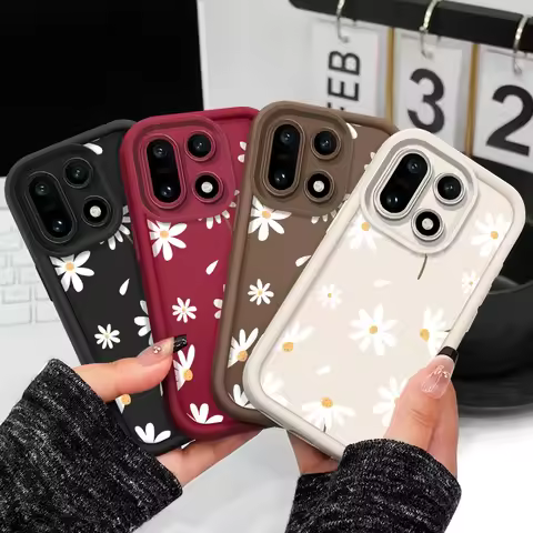 Graceful Daisies Phone Case For Oneplus 15 15R 13 13T 12 12R 11 11R 10R Nord CE 5 4 3 2 Lite 4G 5G S