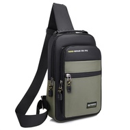 Fashion Sling Bag For Man Pouch Bag Men Casual Waist Bag Travel Outing Crossbody Bag Shoulder Bag Si