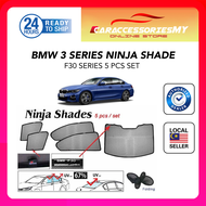 BMW F30 (3 Series) 2012-2017 Magnetic Ninja Sunshade 5pcs bmw accessories