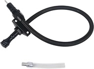 MR HELLO Stainless Steel Oil Dipstick Tube with Black Housing - Compatible with GM 4L80E Transmissio