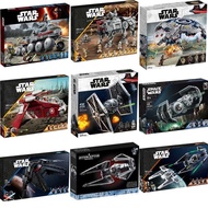 75151 Clone Turbo Tank Walking Mecha Toy 75233 Separatist Robot Gunship Assembled Building Blocks