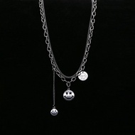 Smiley face chain necklace