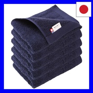 Imabari Towel nico Face Towel, Set of 5, Resort Hotel Towel, 34x85cm, Soft to the Touch, Luxury Hote