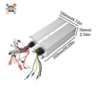 ตัวควบคุมไร้แปรงถ่านอัจฉริยะ48V 60V 72V 84V ดีไซน์ท่อ18แถว3000W