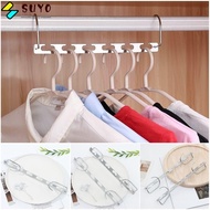 SUYO Magic Hangers Stainless Steel Space Saver Cloth Hook Metal Cloth Hanger