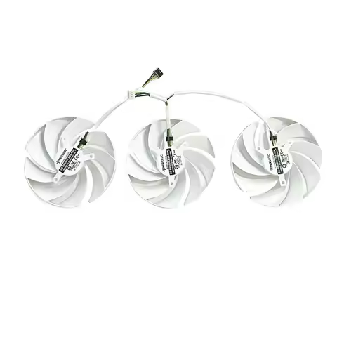 For MSI GeForce RTX 4070 Ti Gaming Trio White Graphic Card Cool Findilators 95mm PLD10010B12HH 4-Pin