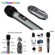 [ Xả Kho ] Micro Karaoke Không Dây Excelvan K18V (01 mic VHF) l Micro Karaoke Không Dây Hát Trên Ô T