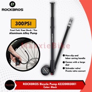 ROCKBROS 42320003 Pompa Fork Sepeda Air Shock 300psi Portable BikePump