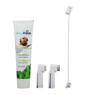 Dog Pet Oral Hygiene Teeth Care Cleaning Brushes Toothbrush Toothpaste Set Kit