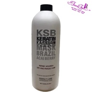 KASIBAO KSB BRAZIL ACAI BERRY Hydrolyzed KERATIN Steamer restores severely damaged hair 1000ml - NN
