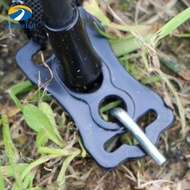 Perfeclan 10x Camping Tent Clamp Tent Feet Clip Durable Black 5.3cm Easier to Use