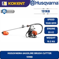 Husqvarna 33cc, 0.9kW, 10.2kg Straight Shaft Petrol Brush Cutter 131RB