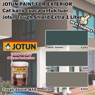 Jotun Tough Shield Exterior Paint 1 Liter Classic Green 6243 / Adele 7249 / Thyme 8304