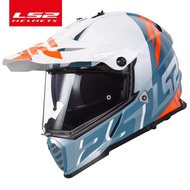 shopeeNo.1✙✽○LS2 PIONEER EVO off road motorcycle helmet double lens ls2 mx436 motocross helmets capa