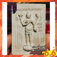 Kruba Krissana --White 白色 2560 经济版Narai古代模宇宙天神佛牌