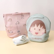 櫻桃小丸子手提洗衣袋-正版授權 分隔式洗衣袋 洗衣網 大容量