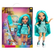 Rainbow High Fashion Doll - Blu Brooks - Blue Fashion Doll in Fashionable Outfit - Doll with Plaster