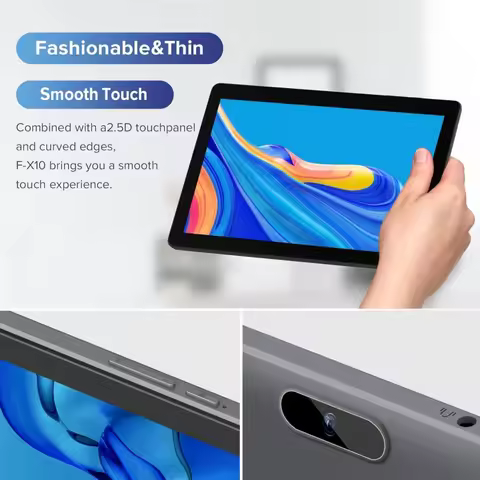 10.1 INCH F-X10 RAM 4G Phone Call Android 8.0 Quad-Core Allwinner A133 Quad-Core 1.4GHz Camera Type-