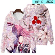 คุณภาพสูง Honkai Impact 3ชุดคอสเพลย์ผู้หญิง Kiana Kaslana Raiden Mei Yae Sakura Fu Hua เสื้อกันหนาวแ