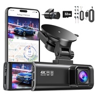REDTIGER F7NP 4K Dual Dash Cam with Double-4 Fuses Hardwire Kit