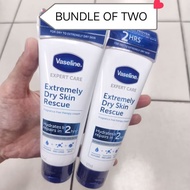 (Bundle of 2)Vaseline Expert Care Extremely Dry Skin Rescue 100ML +GIFTS 🎁