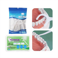 Dental Floss Tooth Picks Flosser Stick Disposable Daily Oral Cleaning Dental Floss Superfine Tooth F