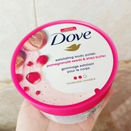Tax Insurance American Version Dove Body Scrub 298g Dove Body Scrub Red Pomegranate Exfoliating Bath