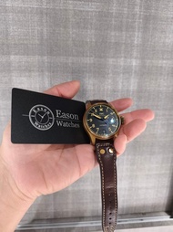 ❤️公價$107000 銅錶 大飛 洋蔥的 七日動力儲備 自動機械錶 ✅證書 ✅盒 IWC 501005