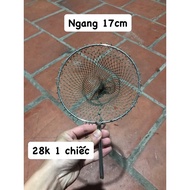Super cheap fishing racket (17cm net).