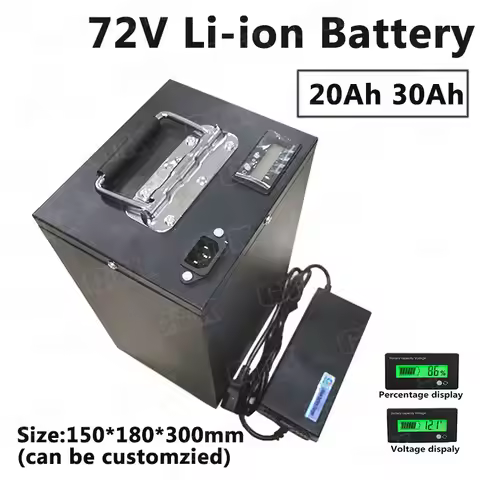 GTK 72volt Two-wheeler battery Li-ion 72V 30Ah 20Ah Lithium ion battery with BMS for Two-wheeler Thr
