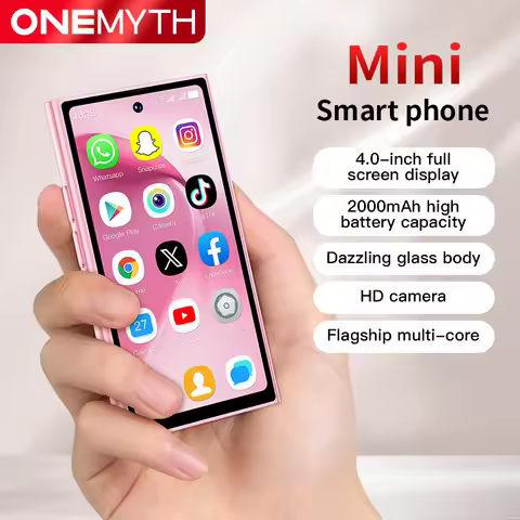 ONEMYTH S26 Pro 4.0" Mini Smartphone 2GB RAM 16GB ROM Android12.0 Face Recognition Unlock 2000mAh 4G