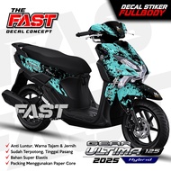 TERBARU Decal Gear Ultima 2025 Fullbody HAYABUSA Stiker Yamaha Gear Ultima 125 Decal Mio Gear Ultima