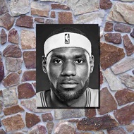 Basketball Lebron NBA Poster - Room Decoration - Wooden Poster - 002