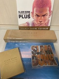 the first Slam Dunk slamdunk 男兒當入樽 十日後 畫板，書刊，dvd，mousepad，日版畫集 首刷特典