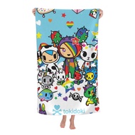 Tokidoki Bath Towel 80x130cm Large Outdoor Unisex Beach Towel Super Absorbent Soft Bath Towel