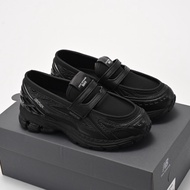 New 1906R Le Fu shoes with convenient on/off design, one foot casual shoes/all black leather surface