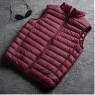 Rompi Bulu Angsa Pria Wanita Down Vest Anti Dingin Ringan & Hangat Rompi Casual Outdoor Bulu Angsa A