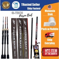 G-Tech Poison Bait Spinning Medium Heavy Medium Light Joran Spinning G-Tech Japan Light Heavy Rod Ca