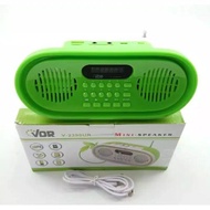 Speaker Radio Rodja AM FM MP3 Player Recharger Batre VDR V2300UR
