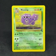 Vintage Pokemon TCG Weezing 45/62 1999 Fossil Trading Card Game