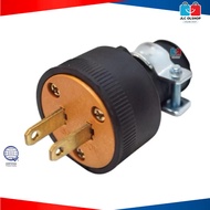 Royu Electrical Heavy Duty Rubber Plug 15A REDPL202