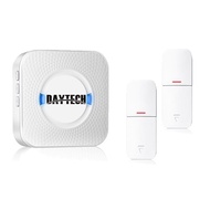 DAYTECH Wireless Sensor Door Wireless Shop หน้าต่างประตูด้านหน้า Anti-Theft Noise Wireless Doorbell